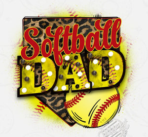 DTF Print * Back to School * Softball Dad