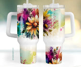 Stainless Steel 40oz Sublimation tumbler