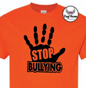 DTF Print * Unity Day / Stop Bullying * Stop Bullying Hand