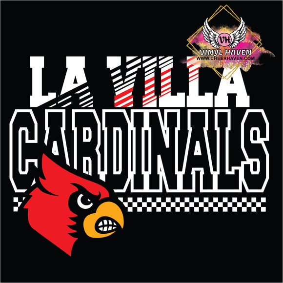 DTF Print * Back to School * Spirit Shirt designs * LV Cardinals