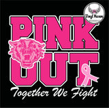 DTF Print * AWARENESS * PINK OUT School Logo