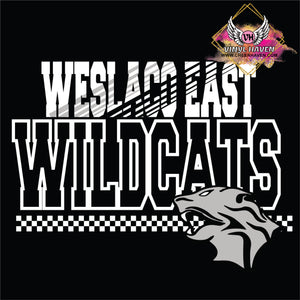 DTF Print * Back to School * Spirit Shirt Design * Wildcats