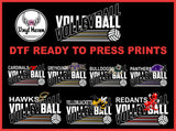 DTF Print * Back to school * TEAM VOLLEYBALL