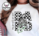 DTF Print * Back to School * MASCOT Checkered BAND