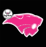DTF Print * AWARENESS * PINK School Logo (Middle School, Junior High, High school)