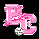DTF Print * AWARENESS * PINK School Logo (Middle School, Junior High, High school)