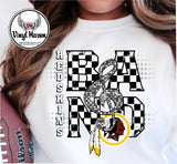 DTF Print * Back to School * MASCOT Checkered BAND