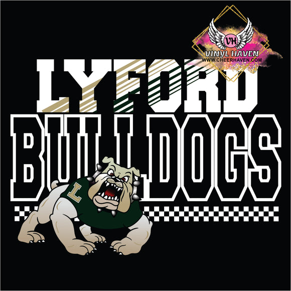 DTF Print * Back to School * Spirit Shirt design * Bulldogs