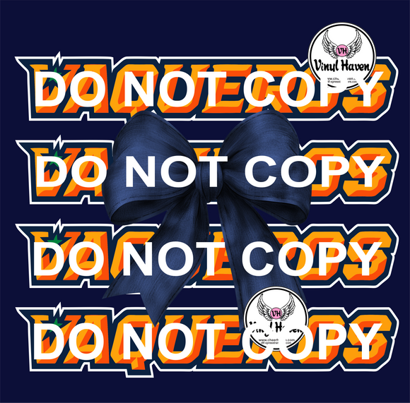 DTF Print * Back to School * College VAQUEROS vaqueros vaqueros