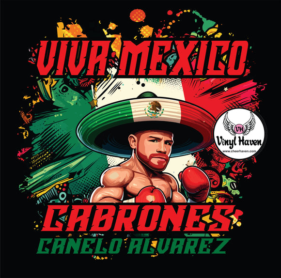 DTF prints * Canelo Viva Mexico Cabr...