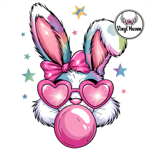 DTF Print * Easter * Bubble gum Bunny