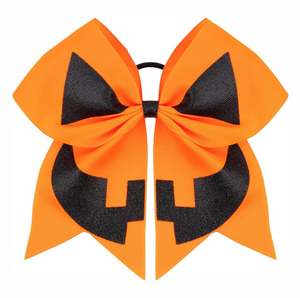 Halloween Pumpkin Hair Bow