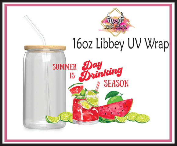 UV DTF Wrap * Day Drinking Season