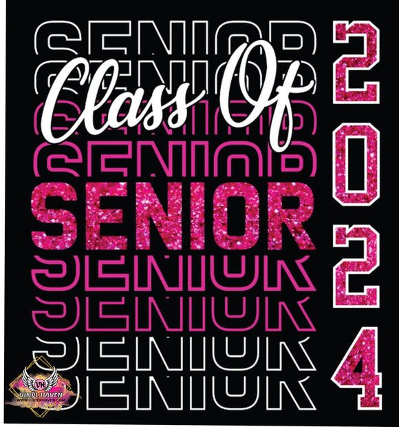 DTF Print * Graduation* Senior Class of 2024