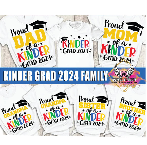 DTF Print * Kindergarten Grad (Family)