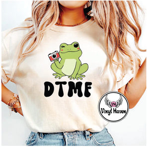 DTF Print * DTMF Frog