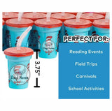 Dr. Seuss Inspired * Mini Reusable plastic cup 6oz * Read across America