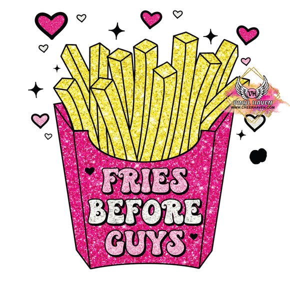 DTF Print * Valentine's * Fries before guys