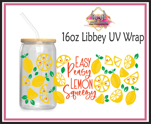 UV DTF Wrap * Easy Peasy Lemon Squeezy