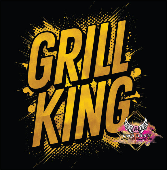 DTF Print * Fathers Day * Grill King