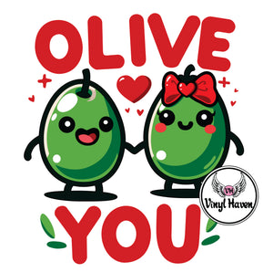 DTF Print * Valentine's * Olive you