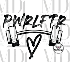 DTF * Gym/Workout * Powerlifter (PWRLFTR)