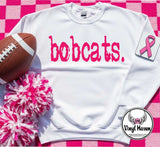 DTF Print * Back to School * GRUNGE OVERSIZE TYPOGRAPHY * PINK