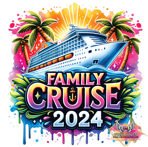 DTF Print * SUMMER * Family Cruise 2024