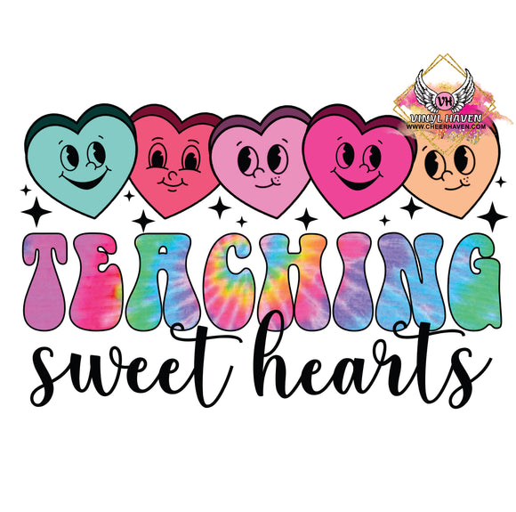 DTF Print * Valentine's * Teaching sweet hearts
