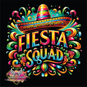 DTF print * Mexico * Fiesta Squad