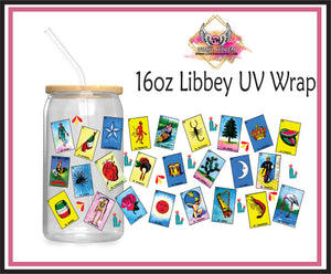 UV DTF Wrap * Loteria Cards