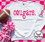 DTF Print * Back to School * GRUNGE OVERSIZE TYPOGRAPHY * PINK