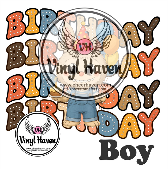 DTF Print * Birthday Boy