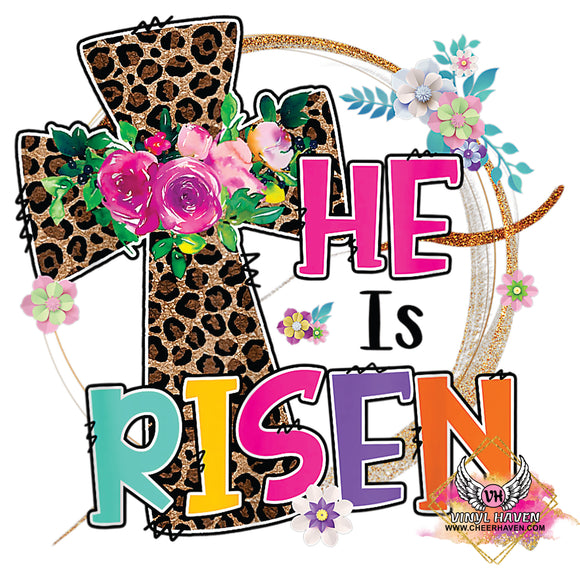 DTF Print * Easter * He is Risen