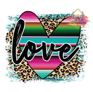 DTF Print * Valentine's * Serape Love