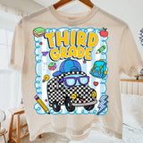 DTF Print * Back to School * Preppy Boy bus