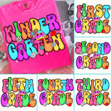 DTF Print * Back to School * Preppy Girl Retro