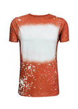 100% polyester bleached sublimation shirts * ADULT