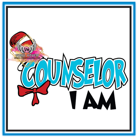 DTF Print * Read Across America * Counselor I am