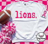 DTF Print * Back to School * GRUNGE OVERSIZE TYPOGRAPHY * PINK