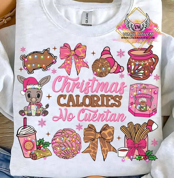 DTF Print * Christmas * Childhood Calories No Cuentan
