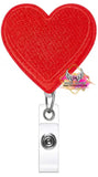 Valentines * Heart Badge retractable reels
