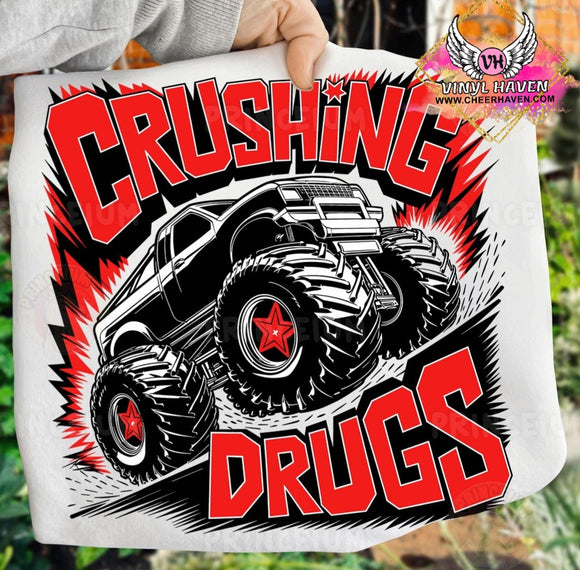 DTF Print * Red Ribbon Week * Crushing Drugs