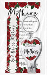 Mother's Day * God Bless Mothers Heart Bottle Opener Nail Clipper with Rose Nail File and Happy Mother's Day Cards
