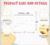 Easter Basket Fillers * 2026 Pocket Calendar (Random Color)