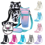 40oz Tumbler insulated water bottle and phone holder/carrier