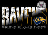DTF Print * BacK To School * School Pride * PRIDE RUNS DEEP (HIGH SCHOOLS)