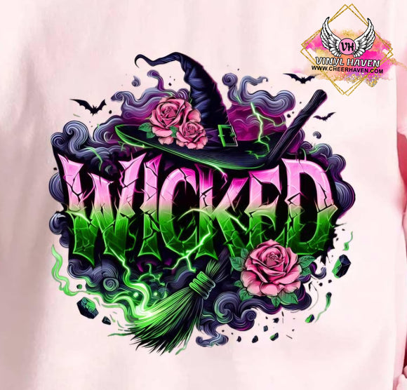 DTF Print * Good Witch Bad Witch Wicked