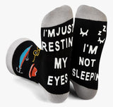Father's Day gift * I'm resting my eyes / I'm not sleeping / Fishing theme