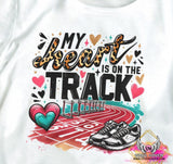 DTF Print * Game day * Faux Sequins Track Mama